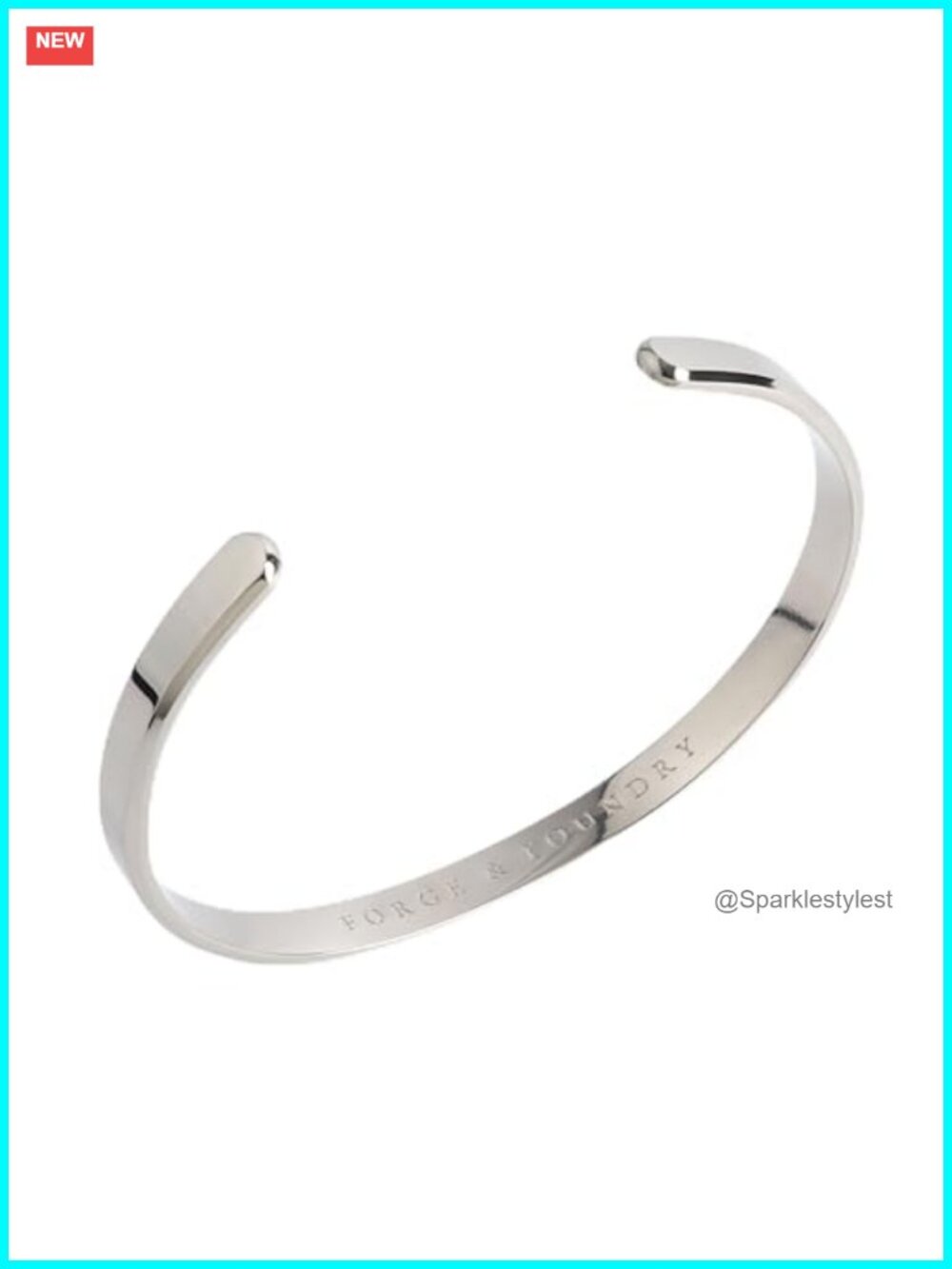 Handcrafted Minimalist Titanium Cuff Bracelet Adjustable 9in Men's Jewelry